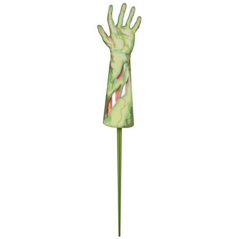Halloween Zombie Hand Arm Yard Stakes Plastic 2 Pack