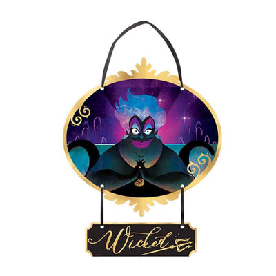 Disney Villains Mini Hanging Sign Decoration with Ursula The Little Mermaid