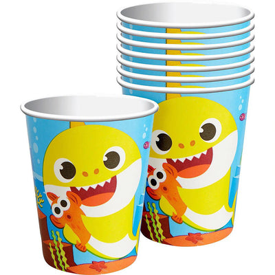Baby Shark Paper Cups 8 Pack