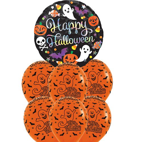 Halloween Foil & Latex Balloon Party Pack