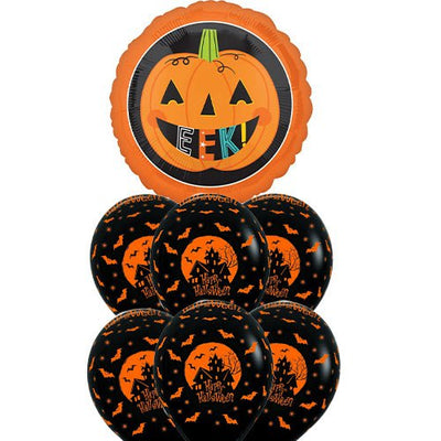 Halloween Latex & Foil Balloon Party Pack
