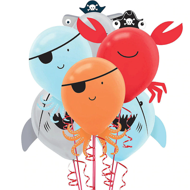 Pirate Shark Ahoy Balloon Party Pack
