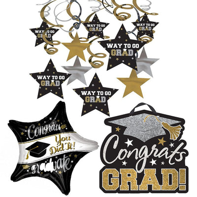 Graduation Way To Go Graduate Decorating Party Pack