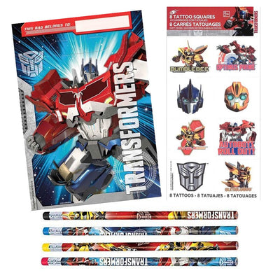 Transformers 8 Guest Loot Bag Party Pack