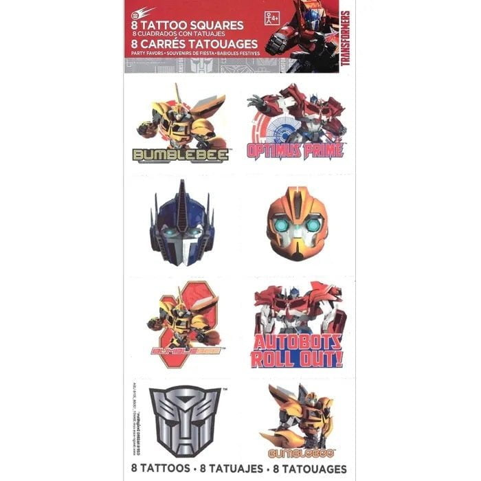 Transformers 8 Guest Loot Bag Party Pack