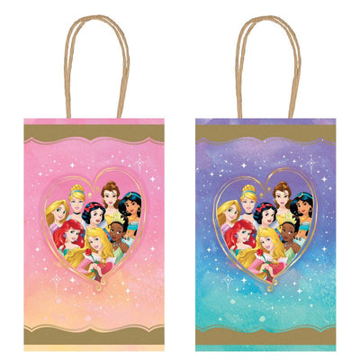 Disney Princess Once Upon A Time Kraft Paper Bags 8 Pack