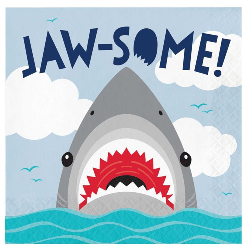 Shark Jawsome 16 Guest Tableware Party Pack