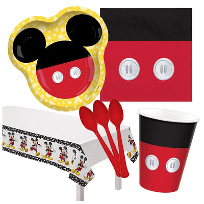 Mickey Mouse Forever 8 Guest Deluxe Tableware Pack