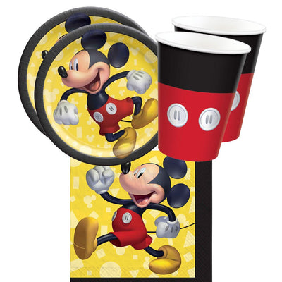 Mickey Mouse Forever 16 Guest Small Tableware Pack