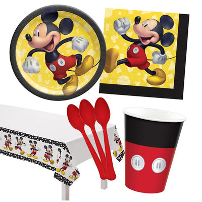 Mickey Mouse Forever 8 Guest Small Deluxe Tableware Pack