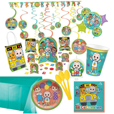 Cocomelon 16 Guest Complete Party Pack