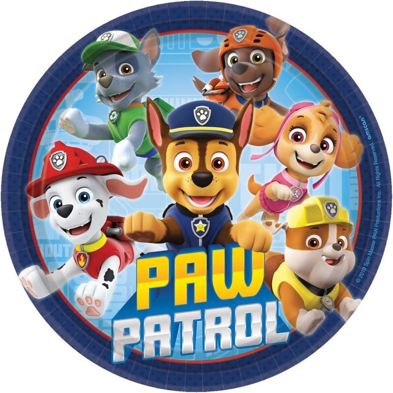 Paw Patrol 8 Guest Tableware Party Pack