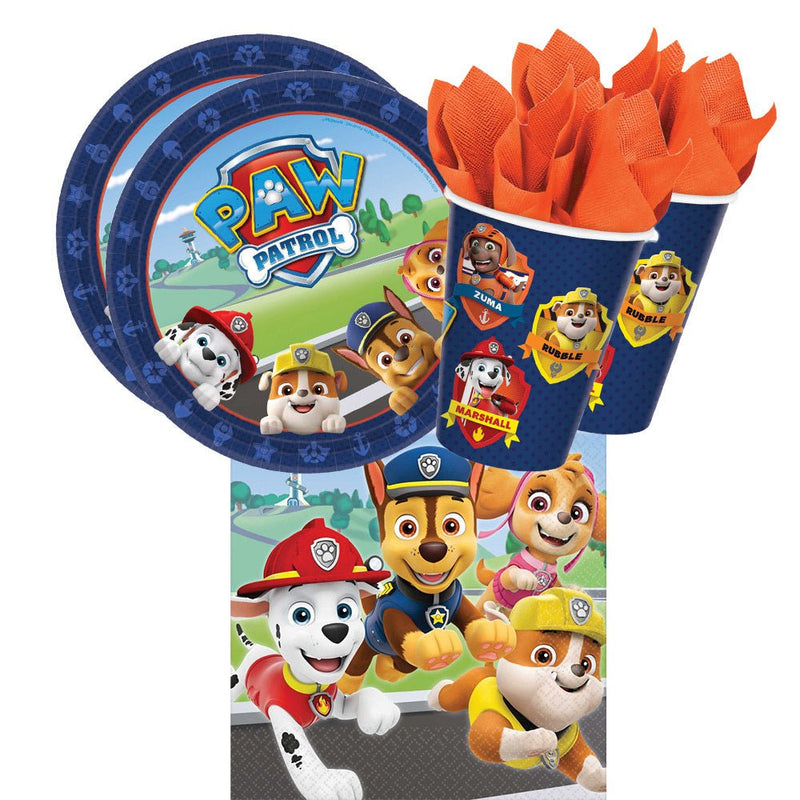 Paw Patrol 16 Guest Large Tableware Party Pack