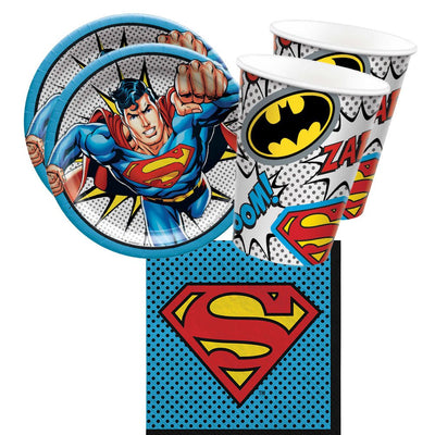 Superman 16 Guest Tableware Party Pack