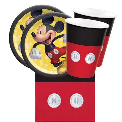 Mickey Mouse 16 Guest Tableware Pack