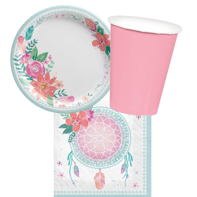 Free Spirit Boho 8 Guest Small Tableware Pack