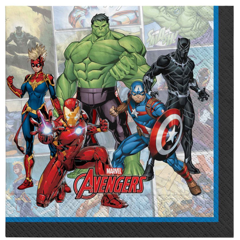 Marvel Avengers 8 Guest Small Tableware Party Pack