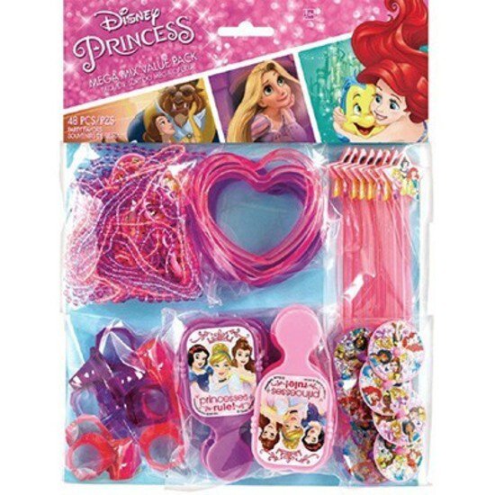 Princess 8 Guest Treat Favour Box Party Pack