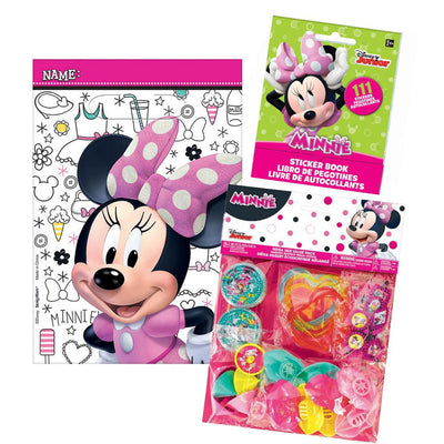 Minnie Mouse 8 Guest Loot Bag Party Pack