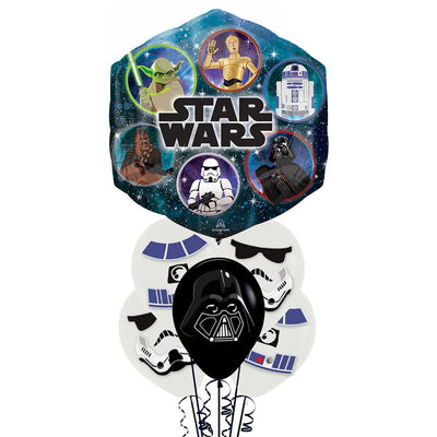 Star Wars Galaxy SuperShape Foil Balloon Party Pack