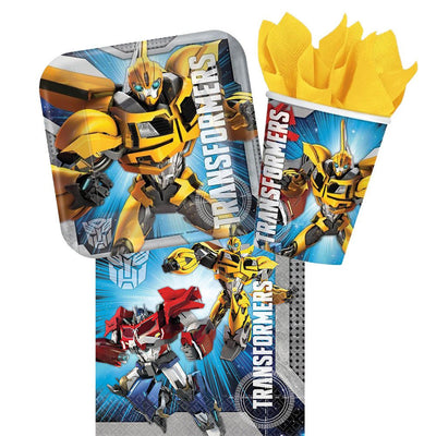Transformers Small 8 Guest Tableware Pack