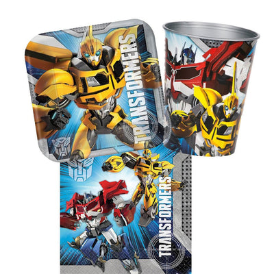 Transformers Small 8 Guest Tableware Party Pack