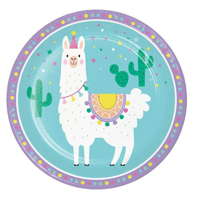 Llama Happy Birthday 8 Guest Deluxe Tableware Party Pack