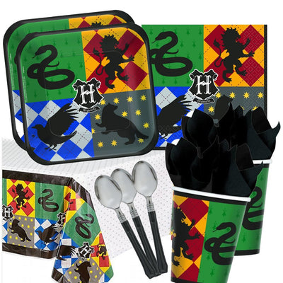 Harry Potter- 16 Guest Small Deluxe Tableware Party Pack