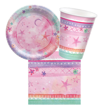 Coachella 8 Guest Small Tableware Party Pack