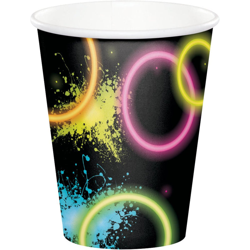 Glow Party 8 Guest Deluxe Tableware Pack