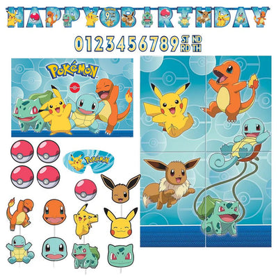 Pokemon Pikachu Decorating Party Pack