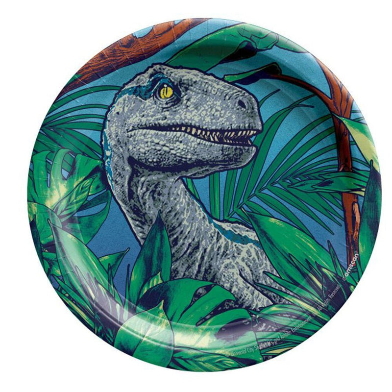 Jurassic World Dominion 8 Guest Dinosaur Tableware Party Pack