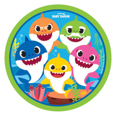 Baby Shark- 16 Guest Large Deluxe Tableware Party Pack