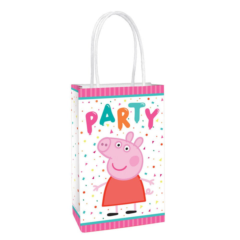 Peppa Pig 8 Guest Kraft Bag Party Pack