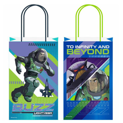 Buzz Lightyear 8 Guest Kraft Bag Party Pack