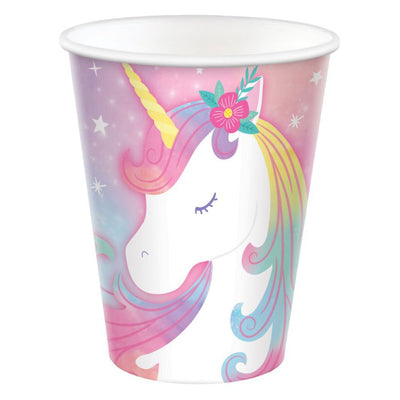 Enchanted Unicorn 16 Guest Large Tableware Birthday Party Pack