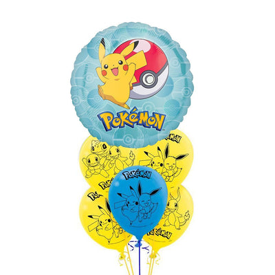 Pokemon Pikachu & Poke Ball Balloon Party Pack