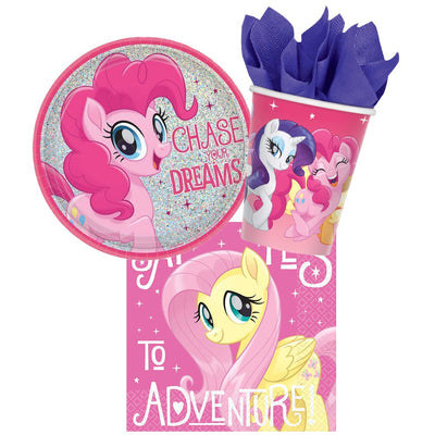 My Little Pony Friendship Adventures 8 Guest Tableware Party Pack