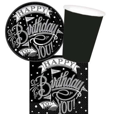 Happy Birthday To You 18 Guest Tableware Party Pack