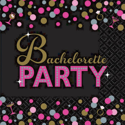 Bachelorette Party 8 Guest Tableware Pack