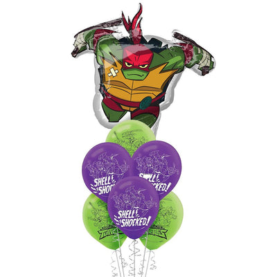 TMNT Teenage Mutant Ninja Turtles Raphael SuperShape Balloon Party Pack