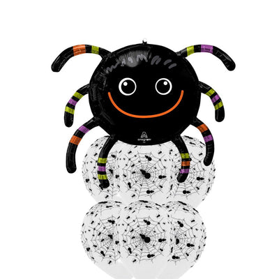 Halloween Smiley Spider SuperShape Balloon Party Pack
