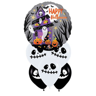 Happy Halloween Haunted House Balloon Party Pack