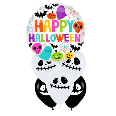 Colourful & Creepy Happy Halloween Balloon Party Pack