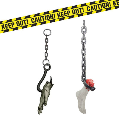 Halloween Caution Keep Out Decorating Party Pack