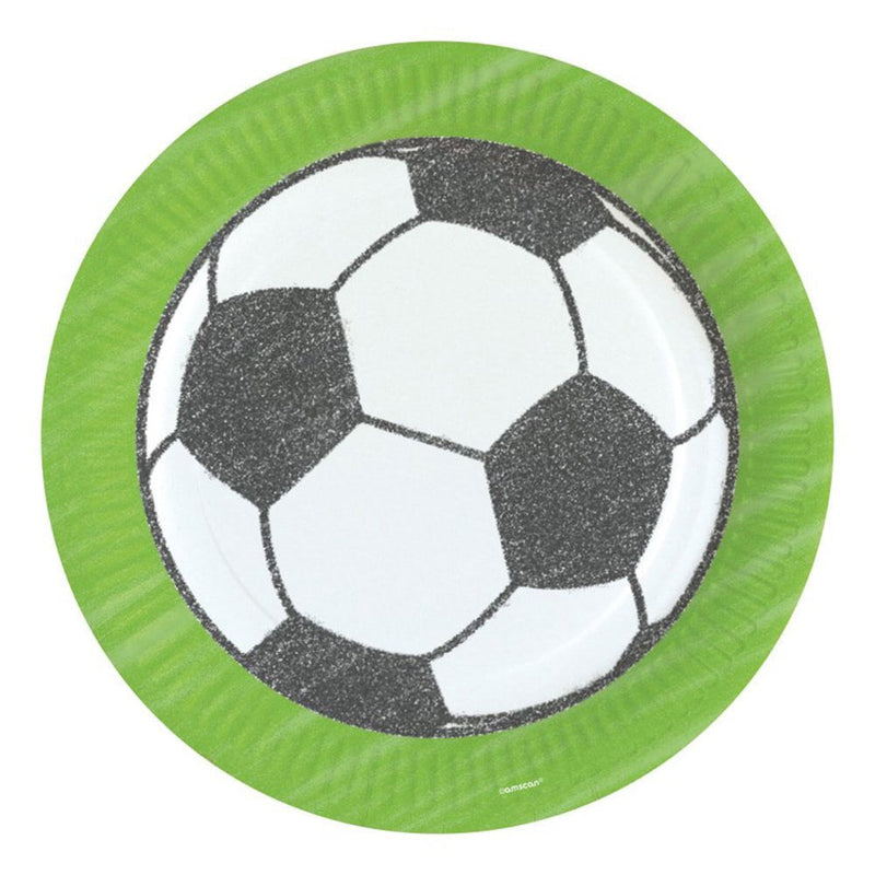 Soccer Goal Kicker 8 Guest Tableware Party Pack
