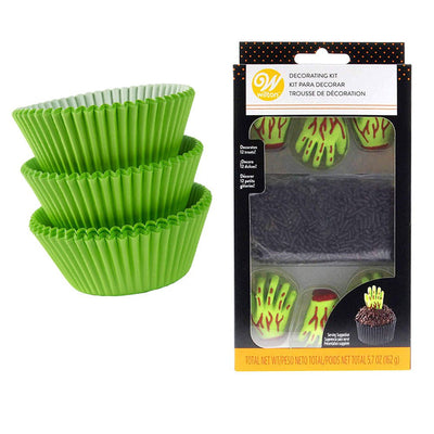 Halloween Cupcake Decorating Zombie Candy Party Pack