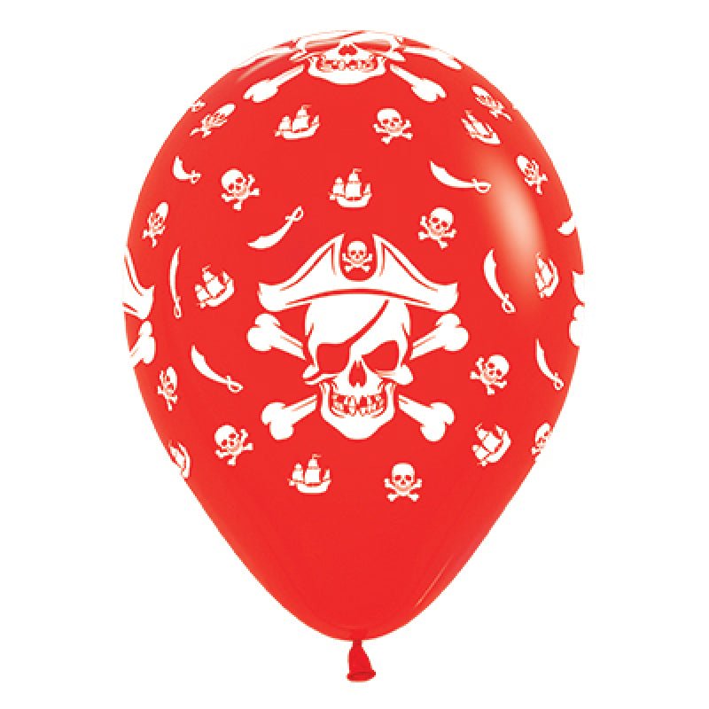 Pirate 6 Latex Balloon Party Pack
