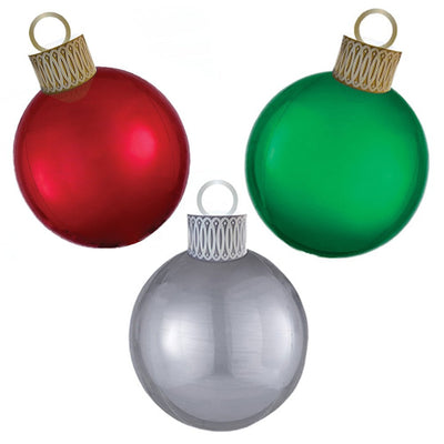 Christmas Orbz Bauble Ornament Balloon Party Pack