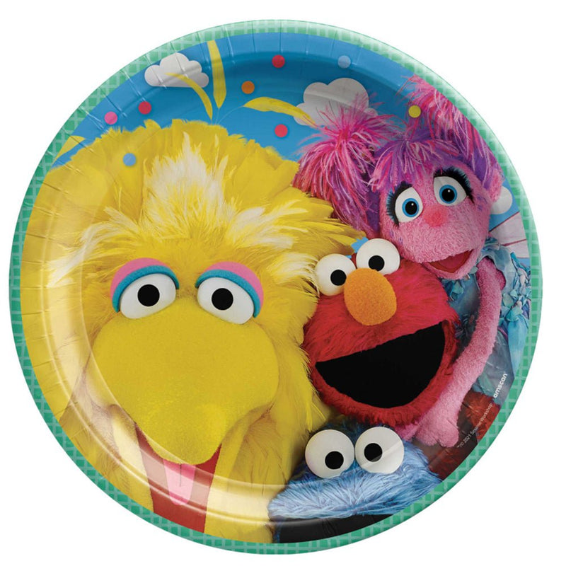 Sesame Street 8 Guest Large Tableware Party Pack